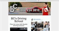 Desktop Screenshot of bcsdrivingschool.co.uk