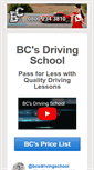 Mobile Screenshot of bcsdrivingschool.co.uk